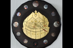 GLOBE THEATRE CLOCK: 12”