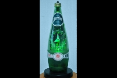 PERRIER BOTTLE CLOCK 12”