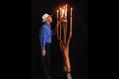 Colin Rayne with Candelabra £1,250