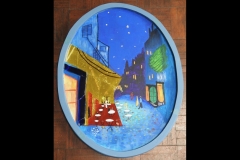 Cafe Terrace at Night after Van Gough