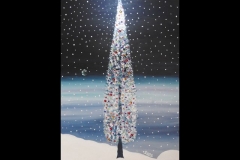 Christmas Fir Acrylic 32”x16”£135