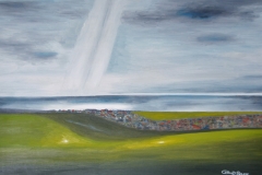 ENLIGHTENMENT ON TELSCOMBE TYE: 25”x17” £650 (Oil)