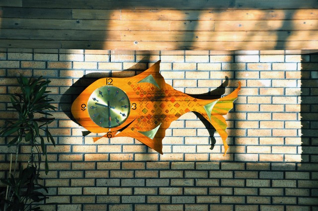 JAWS SWIMMING POOL CLOCK at ROTTINGDEAN PLACE