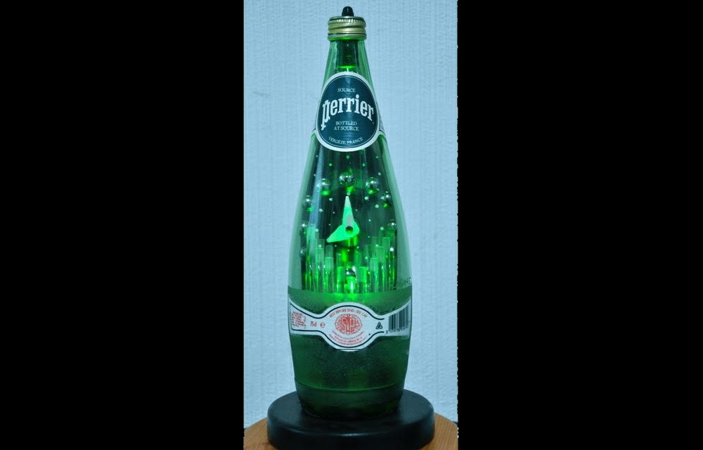 PERRIER BOTTLE CLOCK