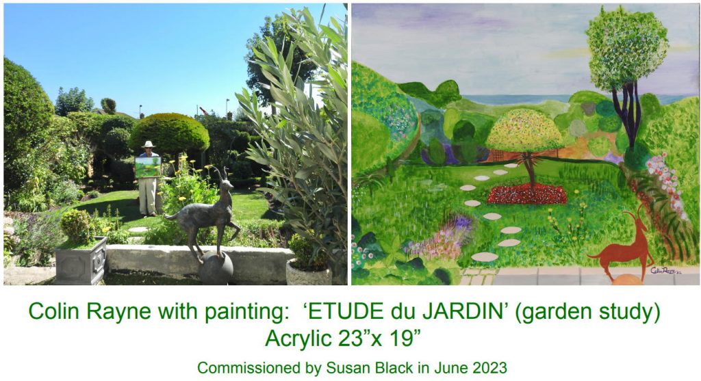 etude du jardin with Colin Rayne